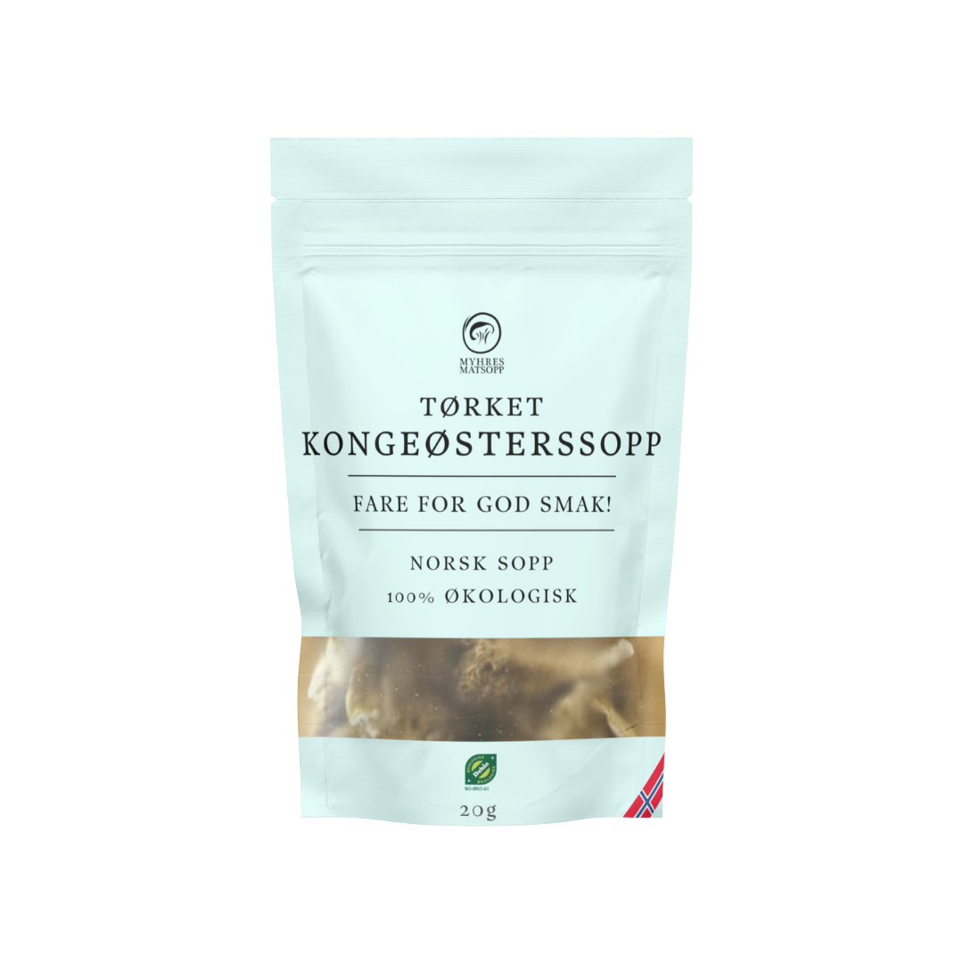 Kongeøsterssopp ØKO 20g, tørket